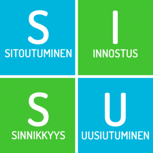Solu Digitalin arvot ovat sitoutuminen, innostus, sinnikkyys, uusiutuminen